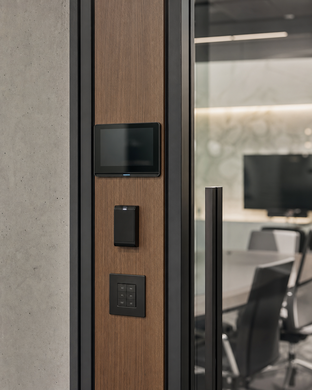 Illustrative commercial lighting and environmental control detail