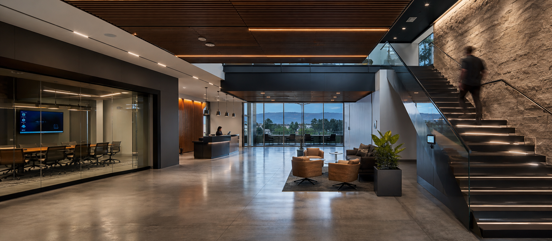 Illustrative integrated commercial technology environment
